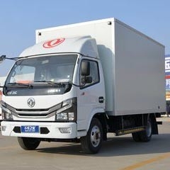 Einzelne Reihen-Feuergebühren-VAN Trucks 140HP 6 Dongfeng Dolica Geschwindigkeit