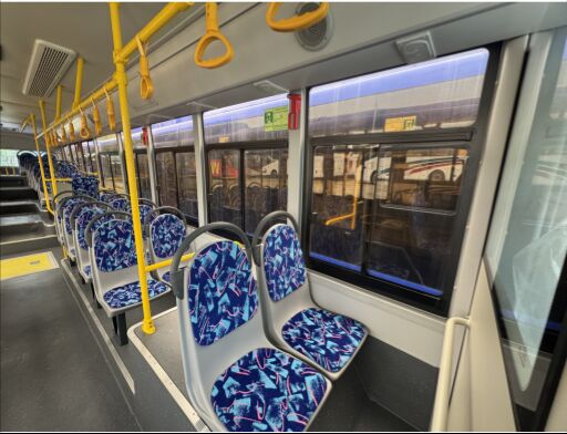 10.5m 50 + 1 Sitz CNG Stadtbus