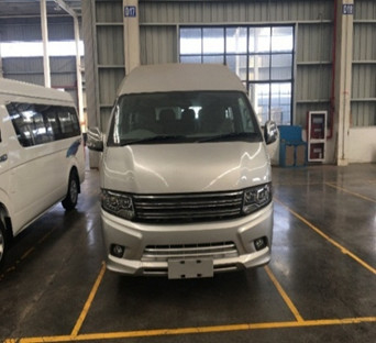 Changan Hiace 5.4m des Benzin-15 Sitzer benutzte Maschine Passagier-Bus-3TZ