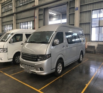 Changan Hiace 5.4m des Benzin-15 Sitzer benutzte Maschine Passagier-Bus-3TZ