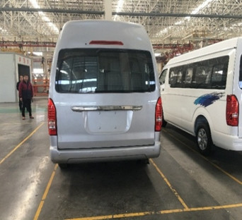 Changan Hiace 5.4m des Benzin-15 Sitzer benutzte Maschine Passagier-Bus-3TZ