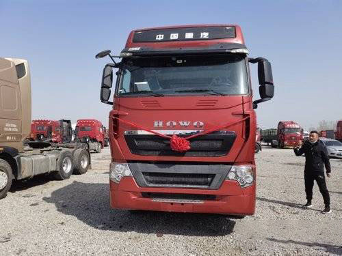12 Euro 5 AMT-Traktor-Kopf Sinotruk Howo 6x4 Tipper Truck T7H