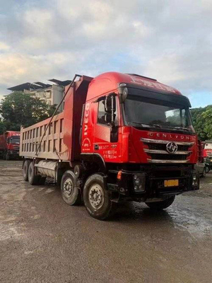 Getriebe Hongyan Genlyon 8x4 Tipper Dump Truck Fast 12JSD220T