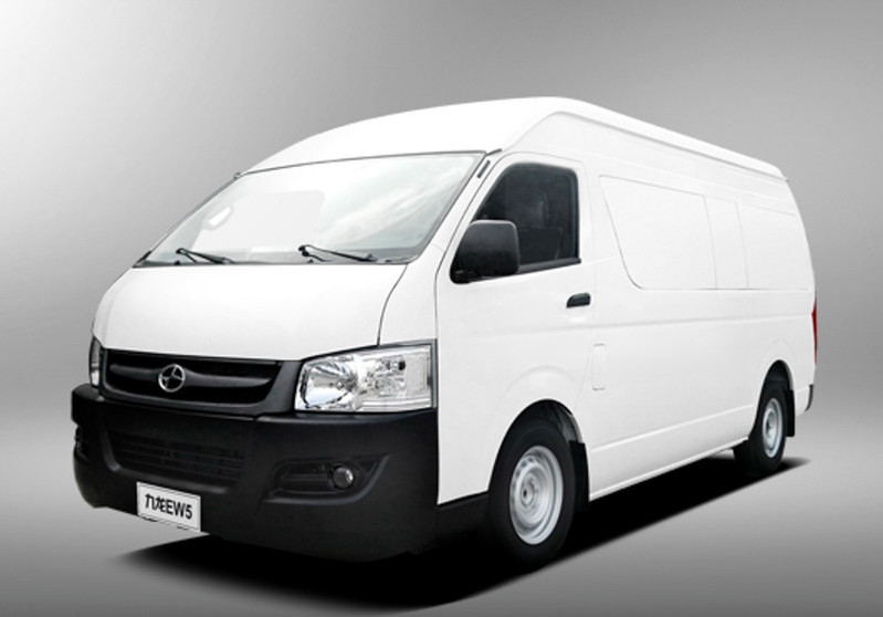 Elektrische Luxuskabine ISO benutzte Passagiervan 7 setzt 70-KWH-hintere Türen