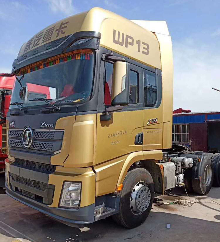 Traktor Weichai WP13.500E501 Shacman benutzte Hochleistungs-LKW-Zugkraft-Masse 40 Tonne